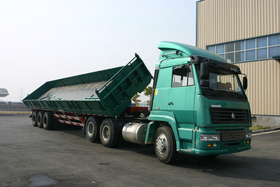 3 Side Dump Trailer With BPW & SAF Air Suspension System