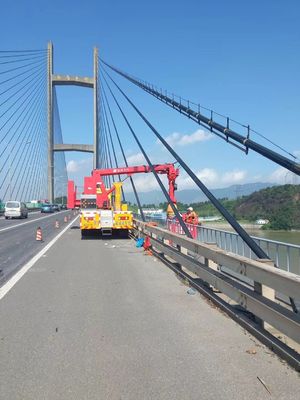 Howo Bucket Type Bridge Inspection Equipment 18m Four Axles