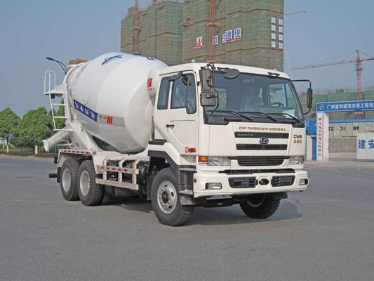 6x4 320HP 8 - 10cbm Small Concrete Mixer Trucks with Dongfeng Nissan Diesel