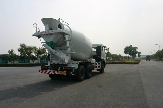 6x4 Dongfeng Concrete Mixer Trucks 8 - 10cbm Concrete Mixing Transport Truck