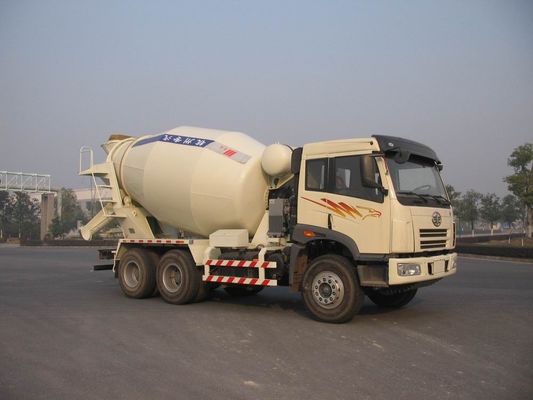 8 - 10cbm 6x4 Faw Group Transit Concrete Mixer Truck with 350L Water Tank HZZ5250GJBJF