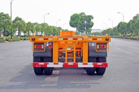 Gooseneck 40ft Container Trailer Chassis , ISO Tank Containers Semi Trailer