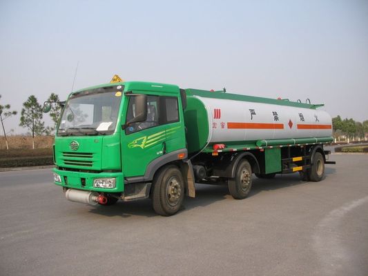 22000L FAW Carbon Steel Oil Tank Truck 6x2 , Oil Transportation Trucks