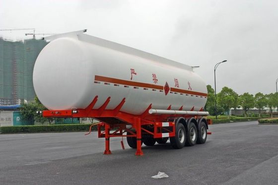 Liquid Tank Truck / Liquid Gas Semi-Trailer Stainless Steel 38CBM 3axles