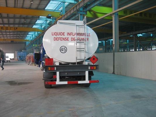 Chemical Liquid Tank Truck High Strength Steel Semi Trailer 35500L / 40500L