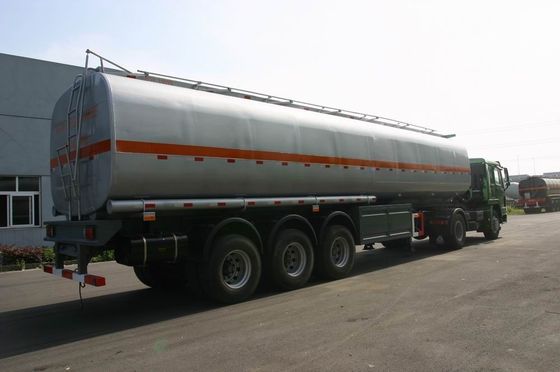 3 Axles Chemical Liquid Tank Truck Container Semi-trailer 39000L