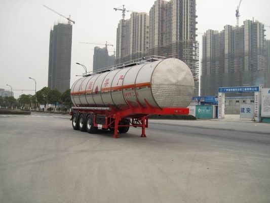 Aether Gas Diesel Liquid Tank Truck with 3 BPW Axles , 42500L SUS