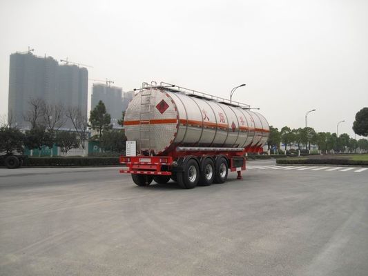 Aether Gas Diesel Liquid Tank Truck with 3 BPW Axles , 42500L SUS