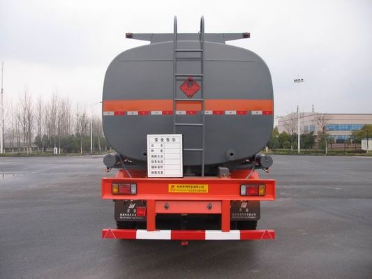 43cbm Liquid Tank Truck Semi-Trailer Anti Seismic For Chemical Industries