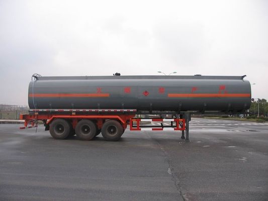 Aluminum Alloy Liquid Tank Truck Semi-Trailer