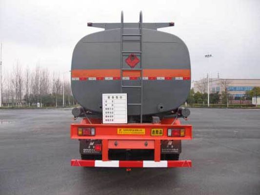 Steel Chemical Liquid Tank Truck Transport Cyclopentane With 3 Axles 46cbm