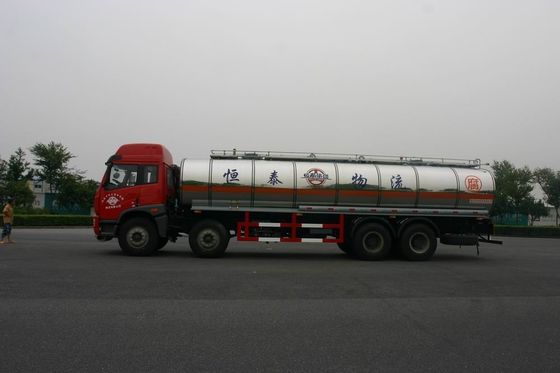 8x4 24700L FAW Liquid Tank Truck / Diesel Fuel Delivery Trucks 25m3
