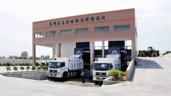 6x4 Garbage Collection Vehicles Truck