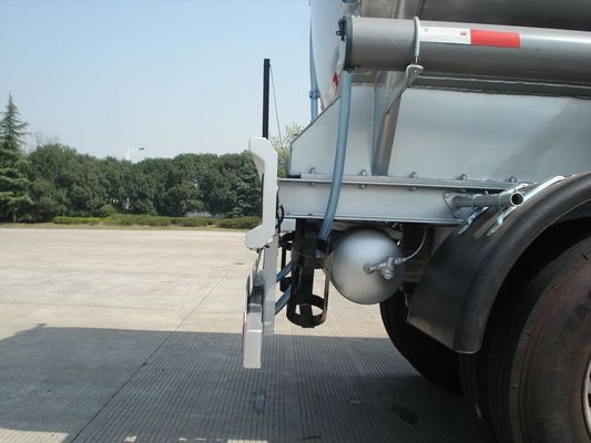 3x12T BPW axle 46000L Aluminum Alloy Petroleum Mobile Fuel Tank Trailer