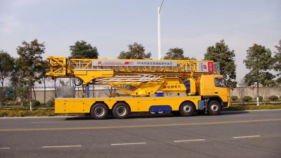 Heavy Duty Bridge Inspection Equipment 8x4 , 22m Under Bridge Access Platforms