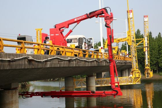 Remote Howo Bucket Type Bridge Inspection Vehicle Easy Operation
