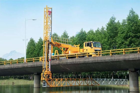 24m Working Platform  Bridge Inspection Vehicle Single Lane Operation repair