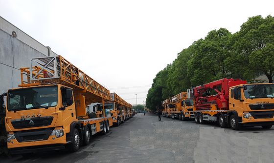 24m Working Platform  Bridge Inspection Vehicle Single Lane Operation repair