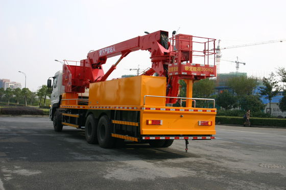18m Bucket Type Bridge Inspection Truck Easy Access  Easy Operation Safety