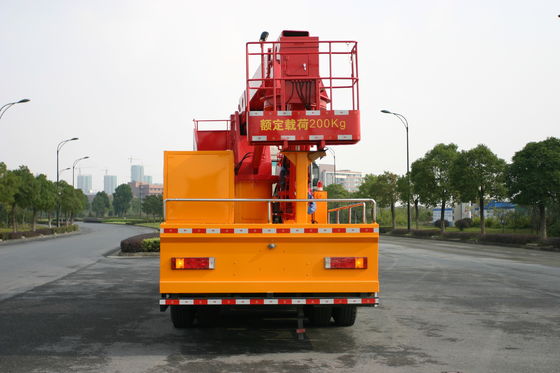 18m Bucket Type Bridge Inspection Truck Easy Access  Easy Operation Safety