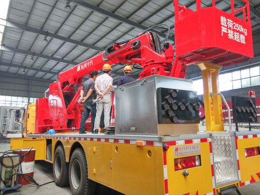 Dongfeng 230HP 18m Bucket Type Bridge Inspection Equipment Bridge Snooper Truck