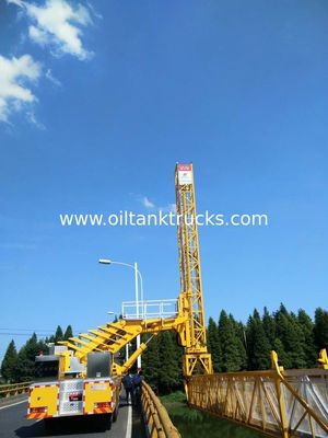 6x4 18M Dongfeng Truck Mounted Access Platform / Bridge Inspection Tools DFH1310A1